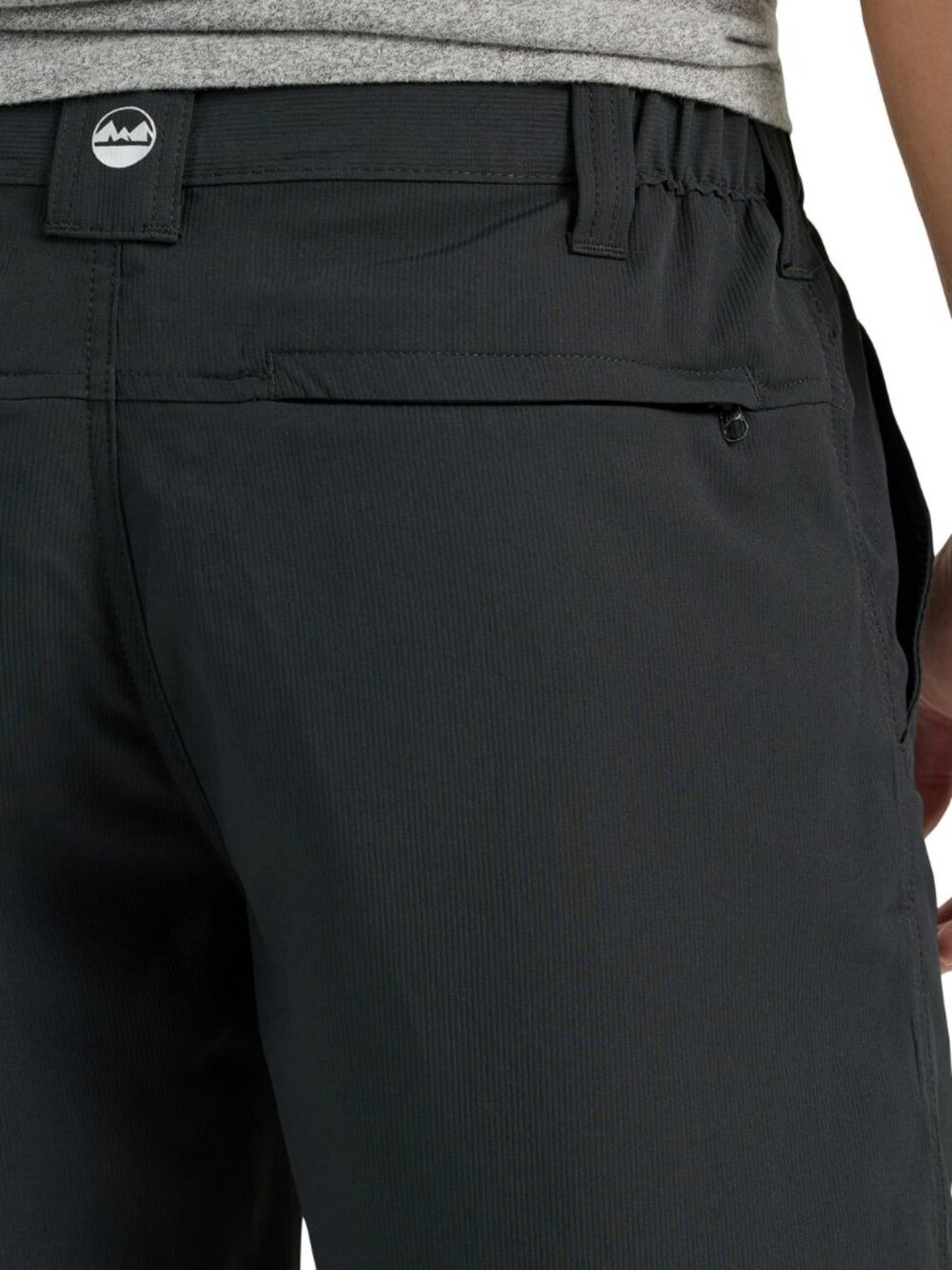 Wrangler Men's Side Elastic Waist Short Size 38 Performance UPF 50 Black - Picture 3 of 14